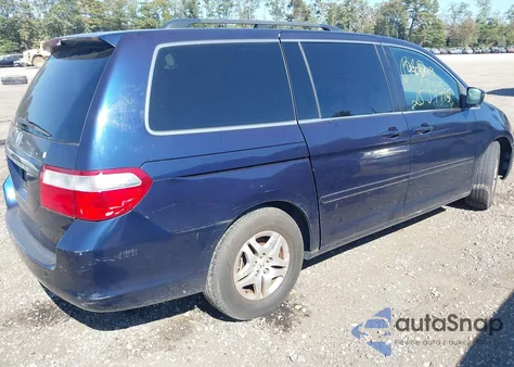 2007 Honda Odyssey Ex-L z USA, uszkodzony, nr VIN 5FNRL38747B079220